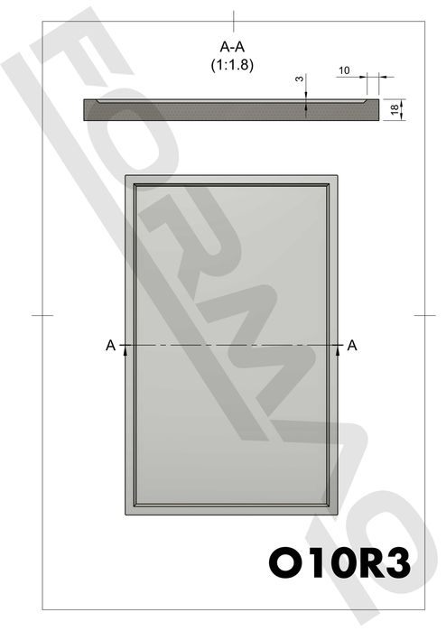 Fronty lakierowane angielskie, MDF surowe, drewniane, frezowanie CNC