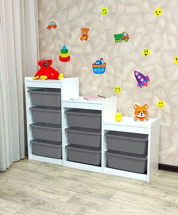 ‼️СТЕЛАЖ для іграшок ‼️органайзер Поличка Комод для іграшок дитячий