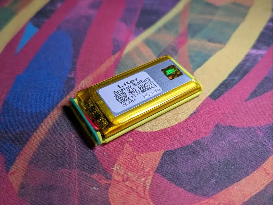 Modificação Bateria Lipo para Nintendo DSi