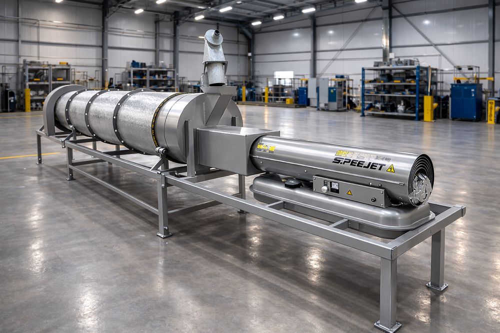 Suszarnia Bębnowa do Ziół i Liści