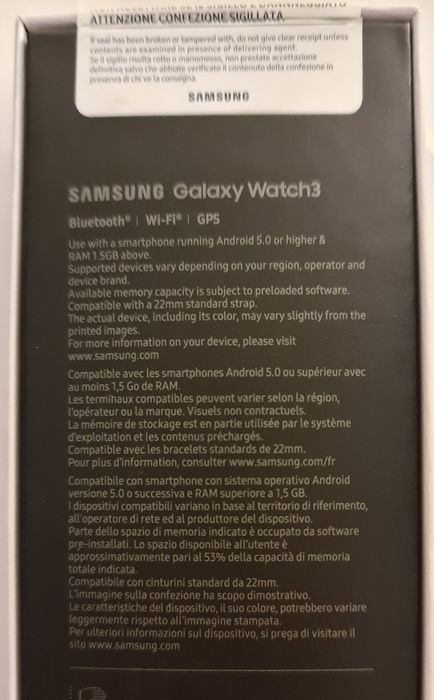 Galaxy WATCH 3 45MM BT