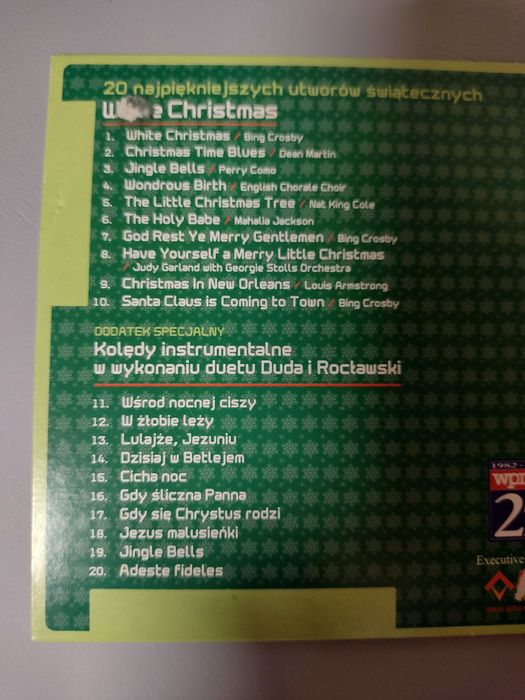 CD White Christmas Bing Crosby Nat King Cole Mahalia Jackson Armstrong