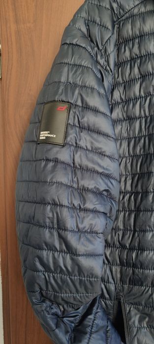 XXL Diverse kurtka diverse męska pikowana granatowa