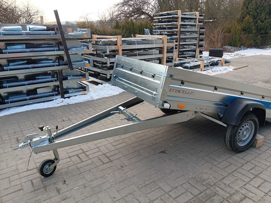 Sprzedam przyczepę samochodową FARO TRACTUS MULTI FLEX 125x263 uchylna
