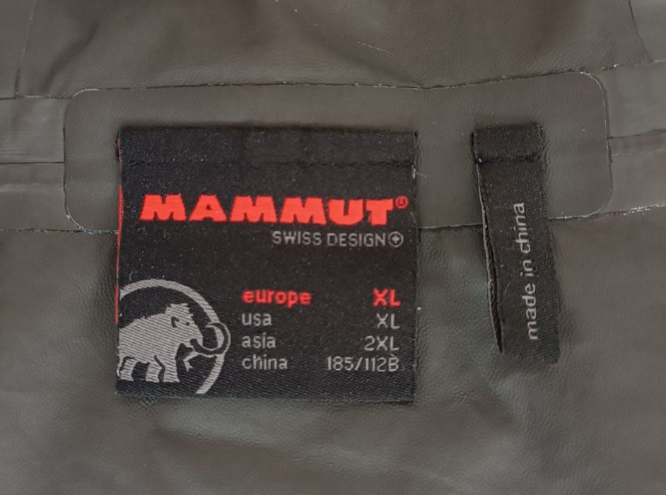 Kurtka Mammut Gore-Tex Paclite Hardshell Wodoodporna Techniczna r. XL