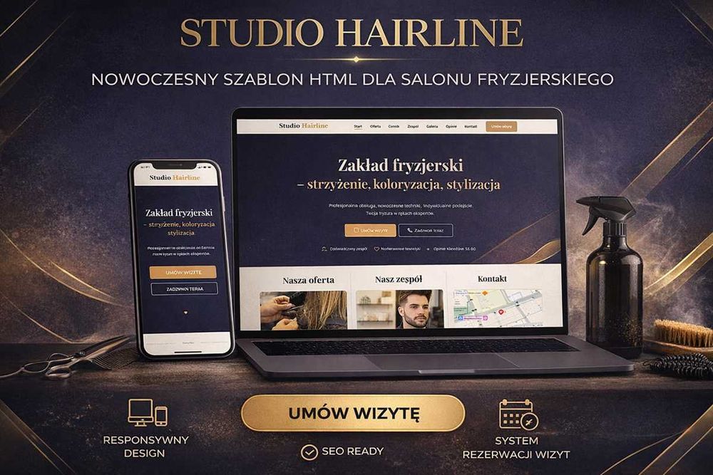 Strona WWW dla firmy | Wizytówka | SSL + hosting + domena .pl w cenie