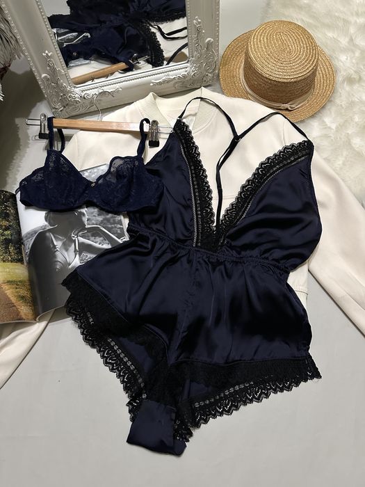 Красивый пенюар размер  XS-S + в подарок бюсгалтер