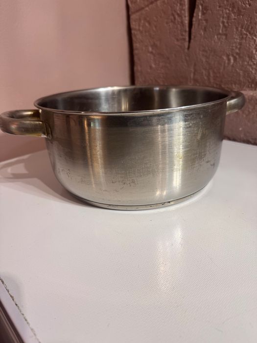 Кастрюля з нержавіючої сталі / Сотейник з нержавіючої сталі