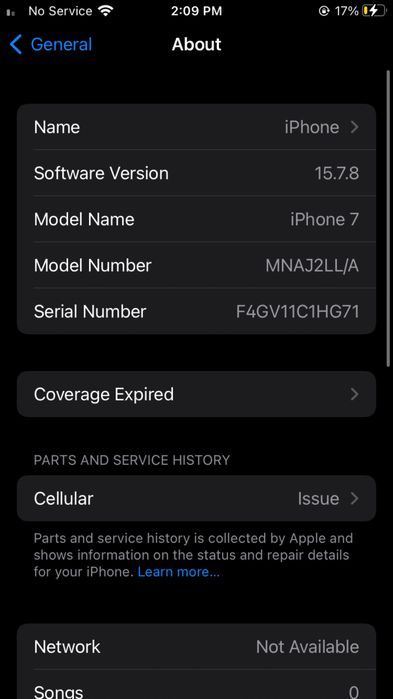 iPhone 7 без SIM-карти