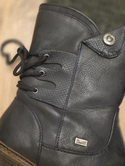 Kozaki damskie wygodne Rieker 42 IV