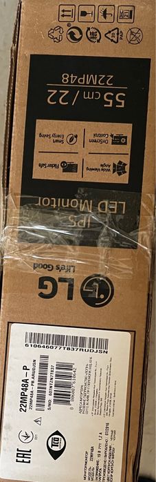 Монітор LG 22 MP 48 б/у