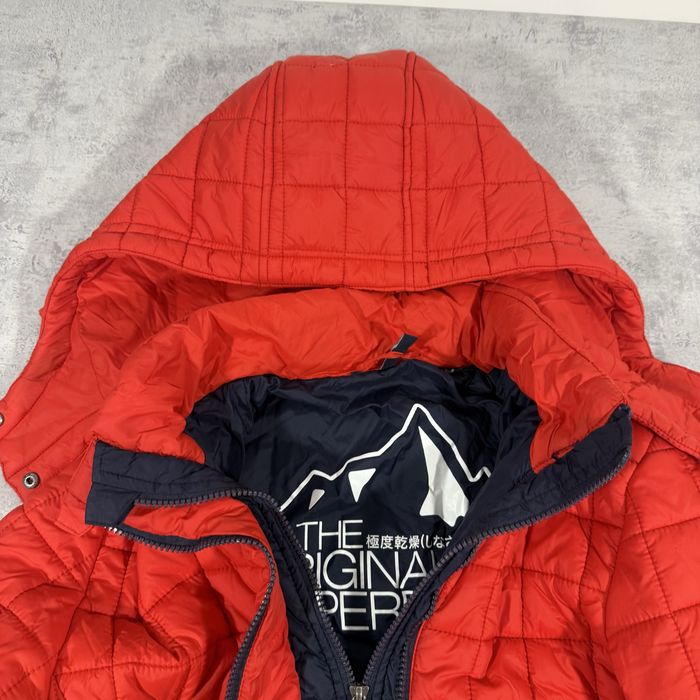 Kurtka damska Superdry rozm XL czerwona pikowana