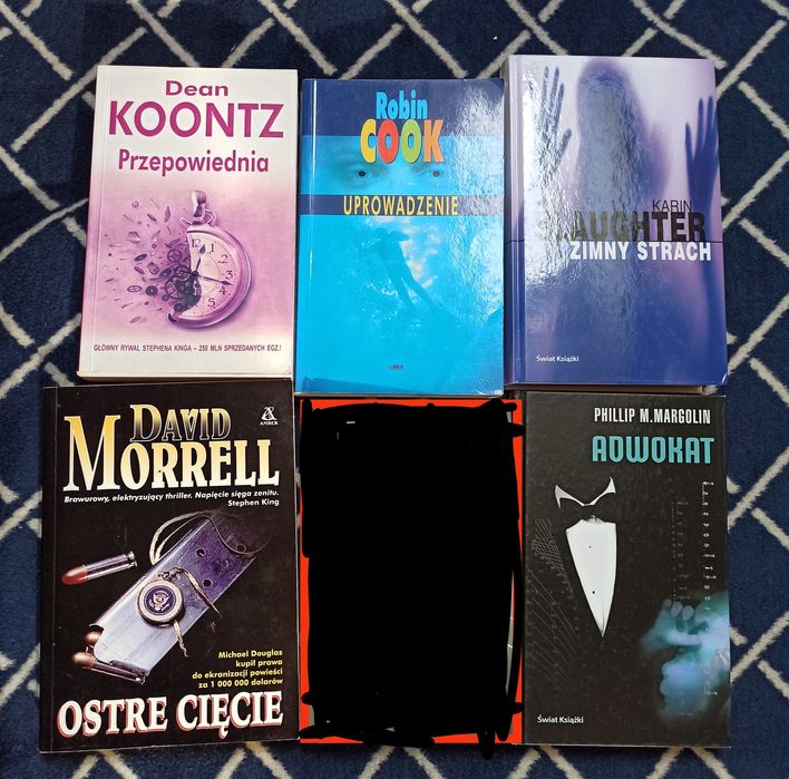 Komplet 5 książek D. Koontz, D.Morrell, R.Cook I inni