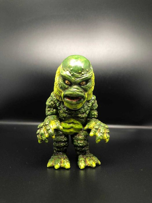 Колекційна фігурка "Тварюка з Чорної Лагуни" (Creature from the Black Lagoon) — Art Toy, ручна робота