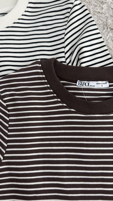 Лонгслів кофтинка у смужку зара zara