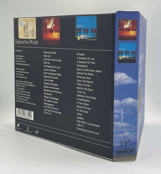 Depeche Mode – The Singles 81>98 / 3 CD Box (2001, E.U.): 1 690