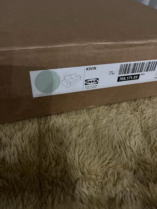 Ikea kivik capa se sofa de 2 lugares gunnared verde