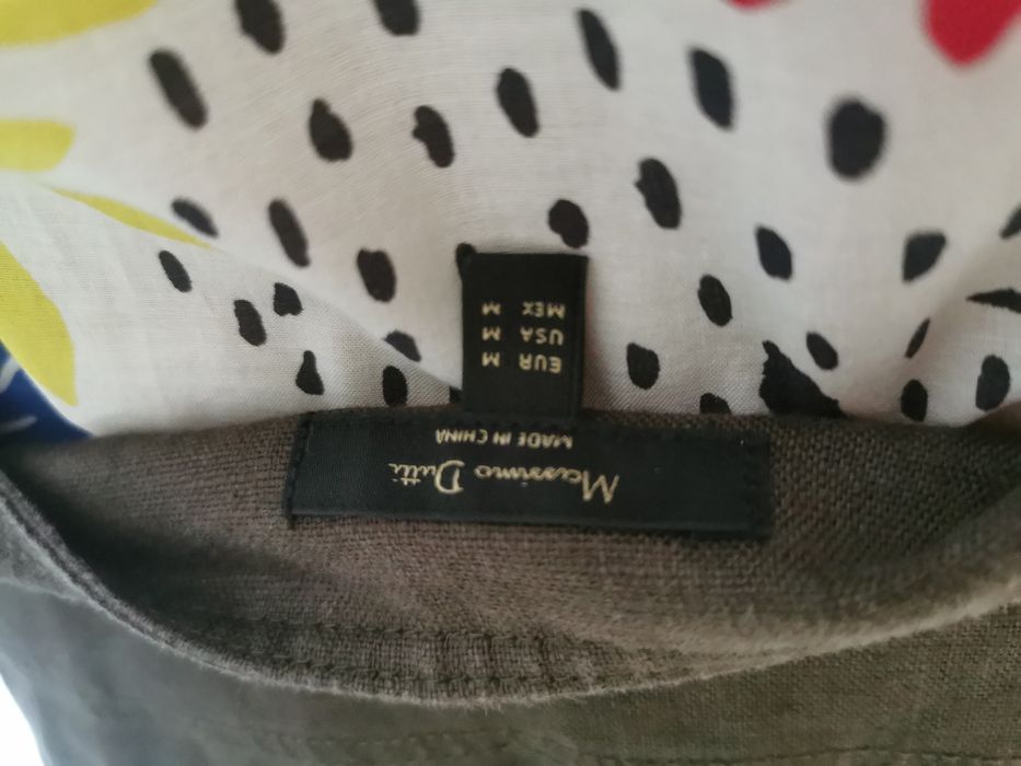 Lniana spódnica Massimo Dutti, rozm. L