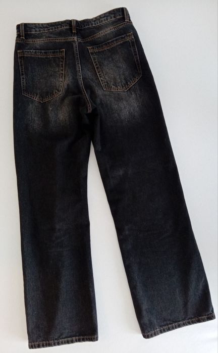 Bershka jeansy staight europejskie 36