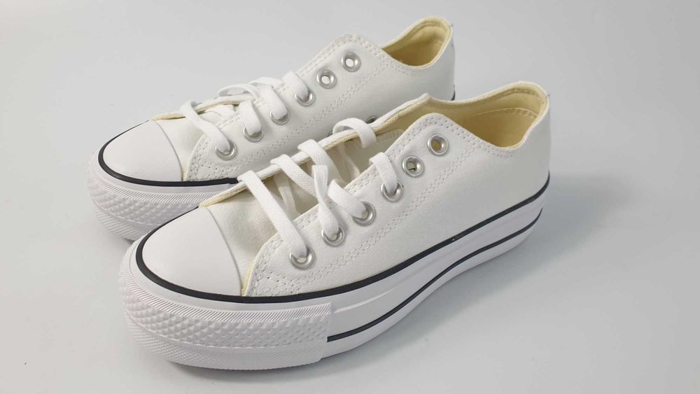 Buty Trampki Damskie Converse CT All Star Lift OX 560251C Białe roz  35