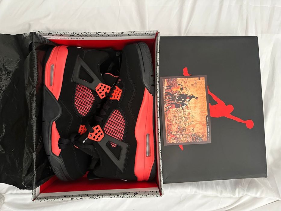 Jordan 4 Red Thunder 42