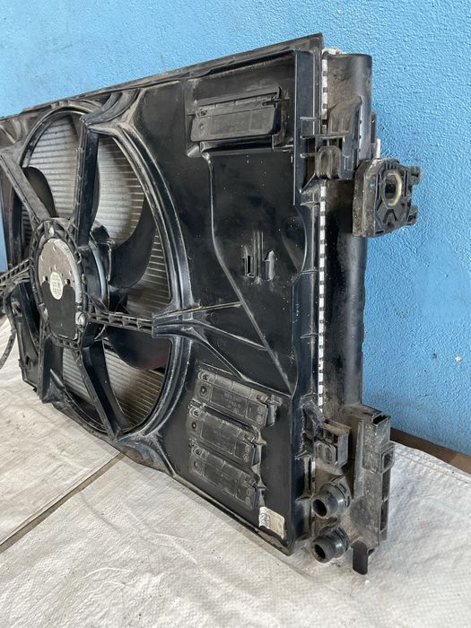 Komplet chłodnica chłodnice wentylator S. Octavia III VW Golf VII UE