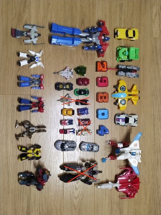 Transformersy 30szt.