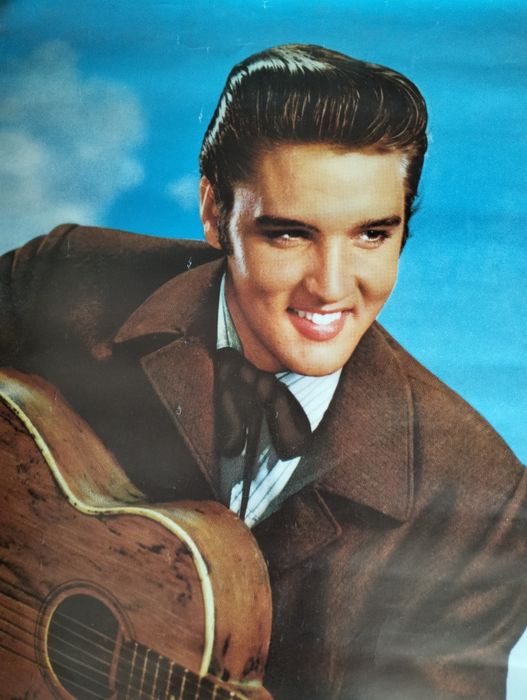 Antigo poster Elvis Presley