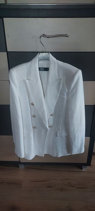Marynarka Zara L biała