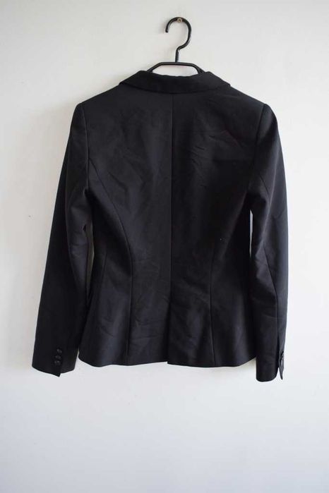Zara marynarka żakiet czarny elegancki 36 s