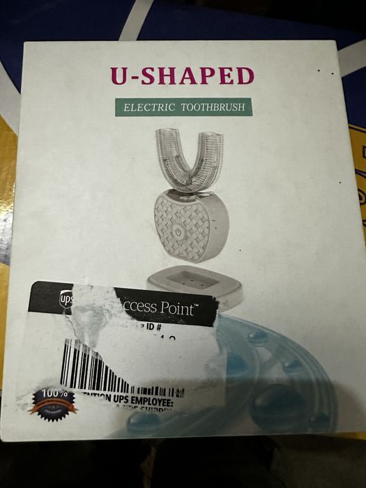 Електрична ультразвукова зубна щітка U-Shaped HF-002