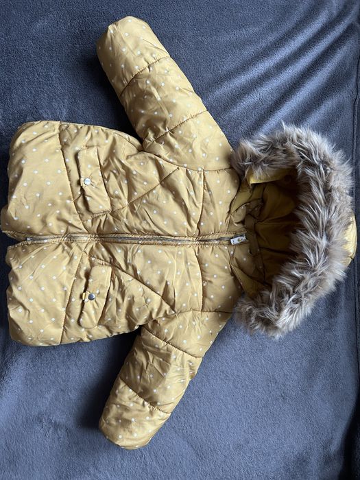 Kurtka zimowa dziewczynka zara 86