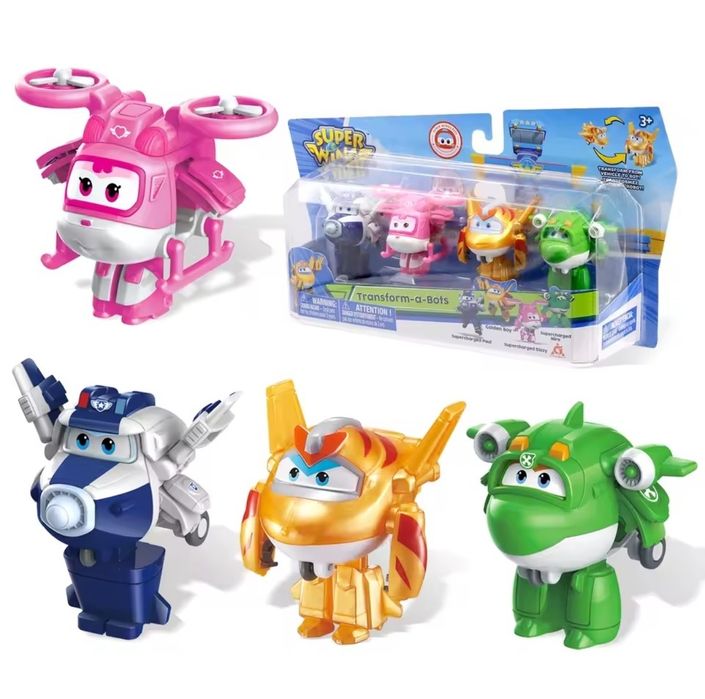 Колекційний набір міні трансформери Super Wings Супер Крила Супер Крылья