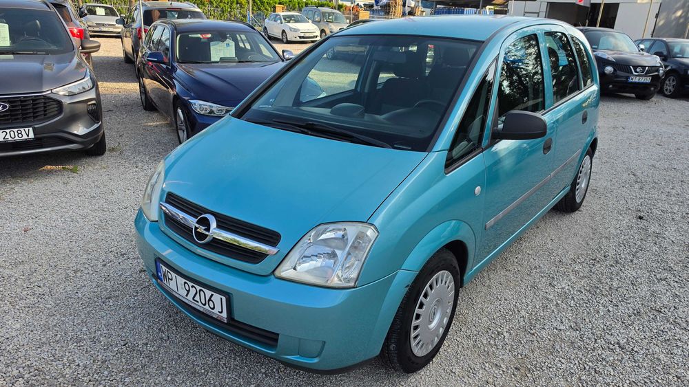 Opel Meriva 2003 | 1.6 Benzyna (Pancerny 8V) | Klimatyzacja sprawna | Hak | 161 tys. km