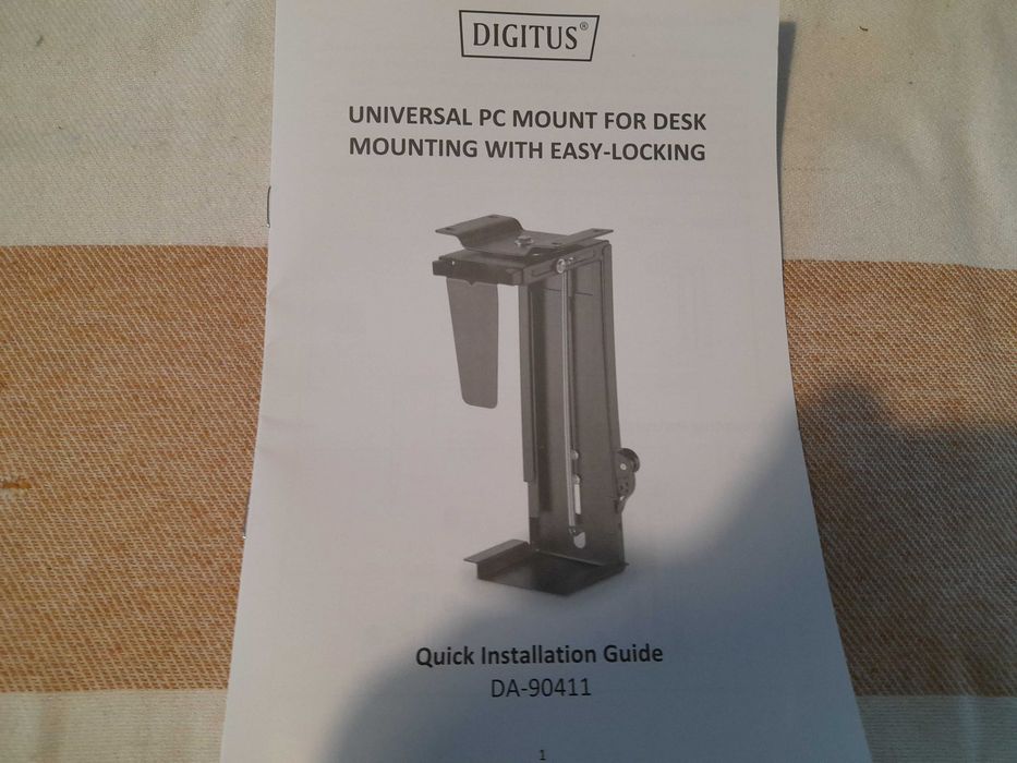 Uchwyt do komputera Digitus z mechanizmem Easy-Locking (DA-90411)