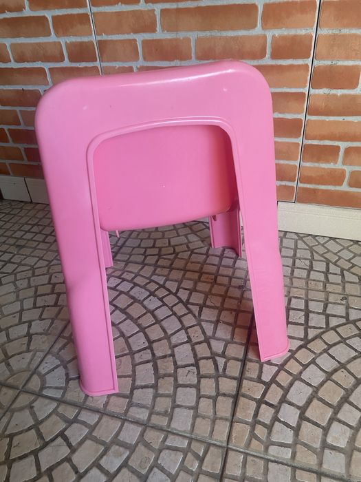 Cadeira crianca, rosa, princesa