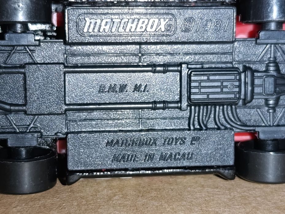 Matchbox BMW M1 Race/Procar