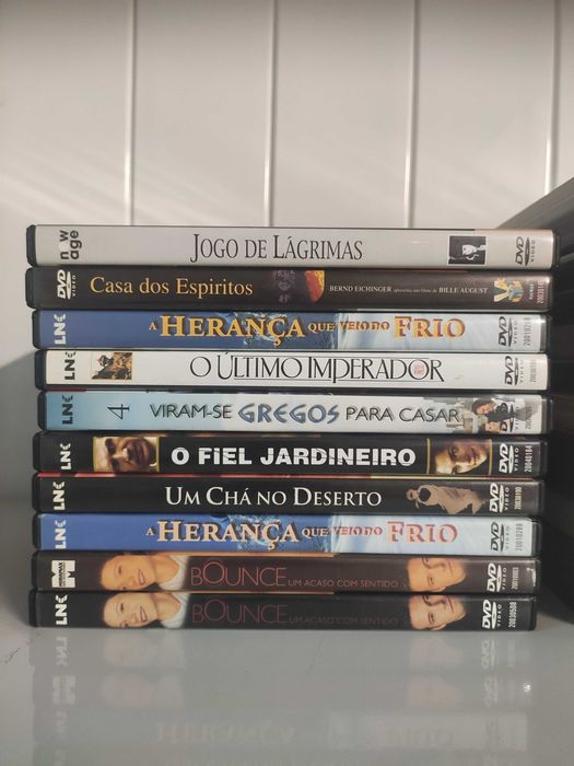 Conjunto de vários DVD's - confira a lista!