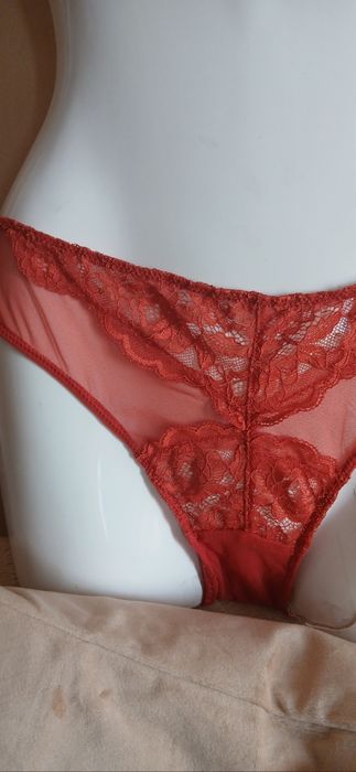 Комплект білизни intimissimi коралово-червоний