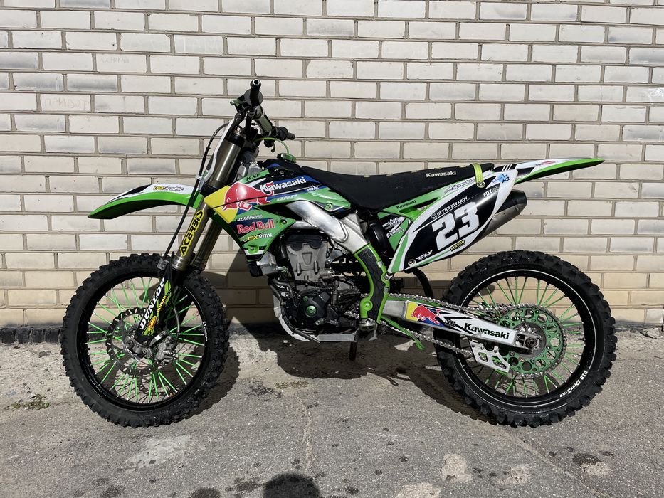 Kawasaki kx450f кросс