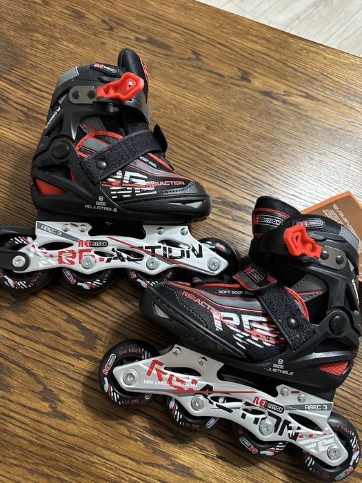 Нові роликові ковзани reaction, ролики 26-31