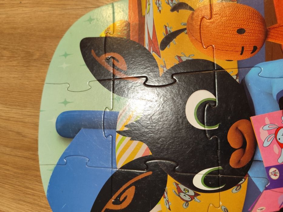 Puzzle Bing dla dziecka 2+ duże puzzle