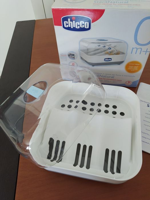 Esterilizador a vapor para microondas