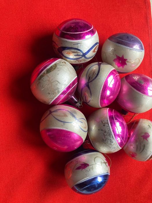 Stare bombki szklane