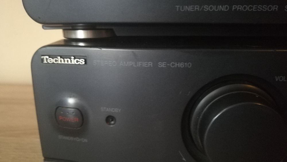 Technics SE -CH 610 Amplifer  Processor Tuner ST- Ch510