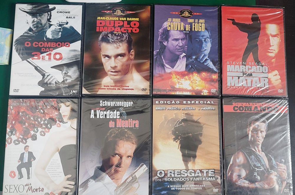 Vários filmes selados