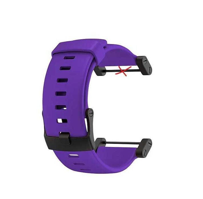 Pasek Suunto Core Rubber fioletowy 24 mm