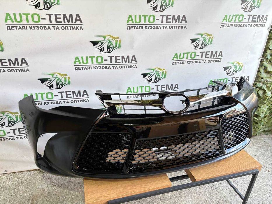 бампер Camry 55 (2014-17) передний бампер кемри