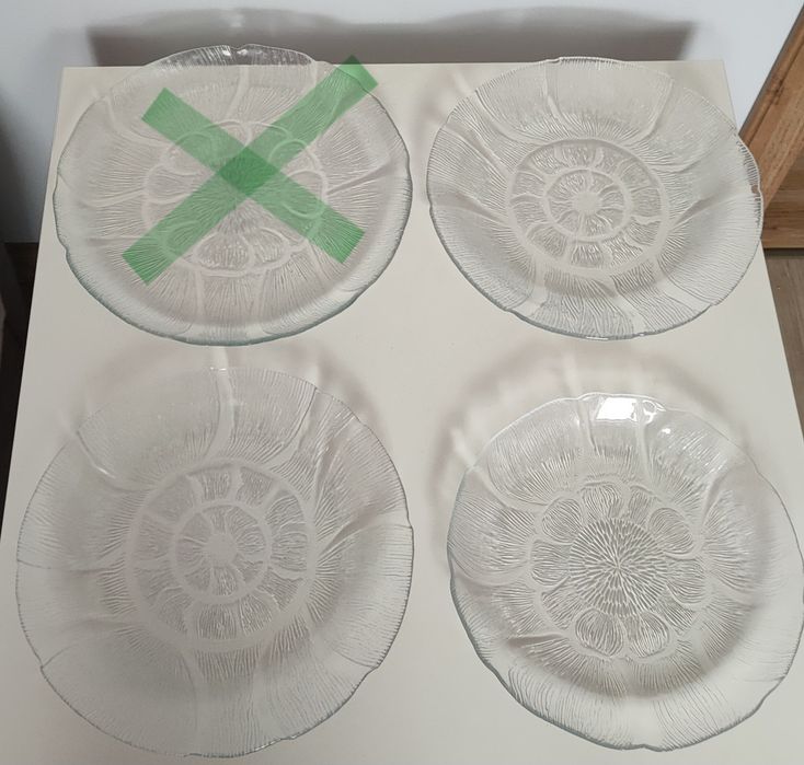 Patera talerz Luminarc bezbarwne szkło