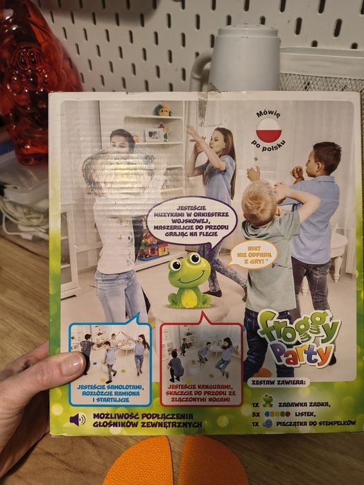 Gra froggy party ruchowa elektroniczna dumel pl